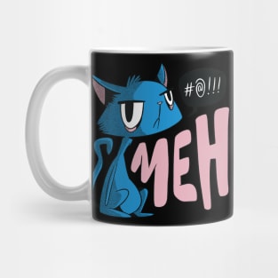 Cat Meh Und Gelangweilt Katzen Katzenliebhaber Cat Mug